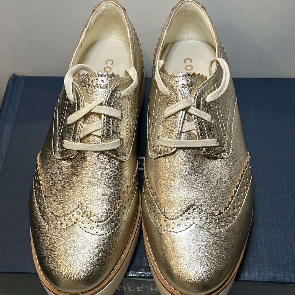Cole Haan Metallic Silver Women's loafers